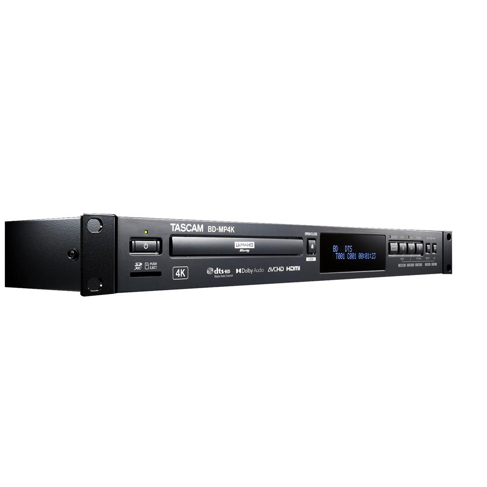 Tascam BD-MP4K - Professional 4K UHD Blu-ray Multimedia Player