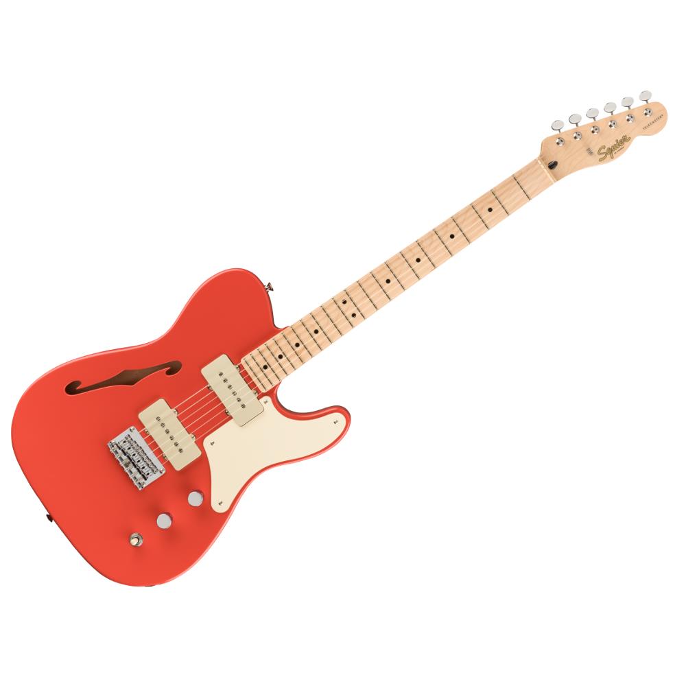 Squier Paranormal Cabronita Telecaster Thinline MN Fiesta Red