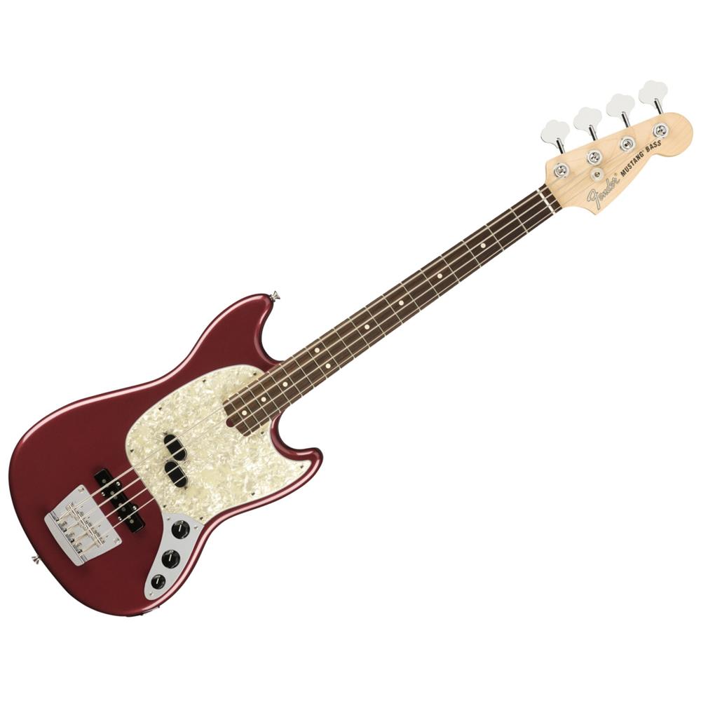 fender mustang bass aubergine