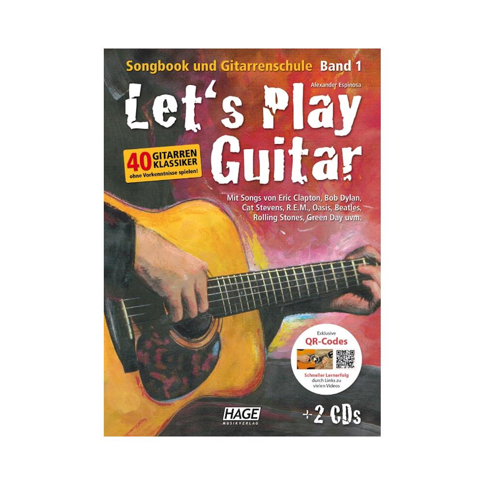 Hage Musikverlag Lets Play Guitar Band 1