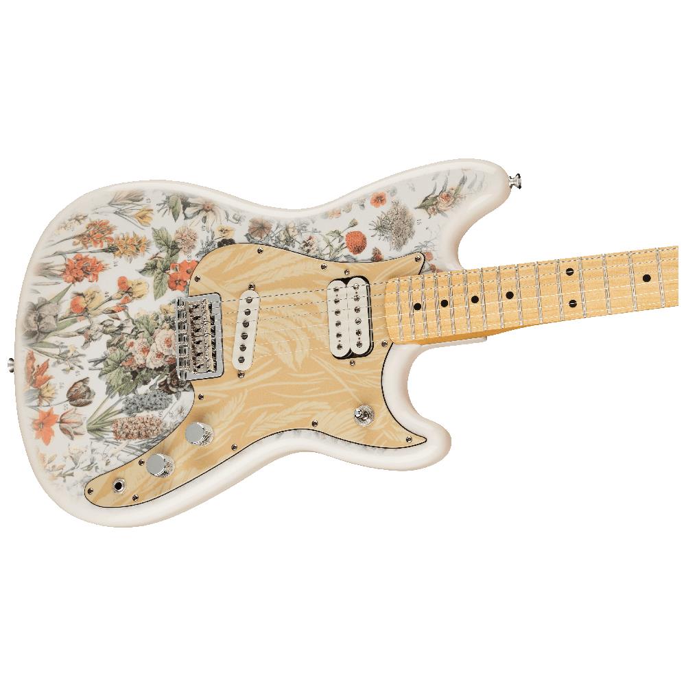 Fender Shawn Mendes Musicmaster Mn Yellow Floral