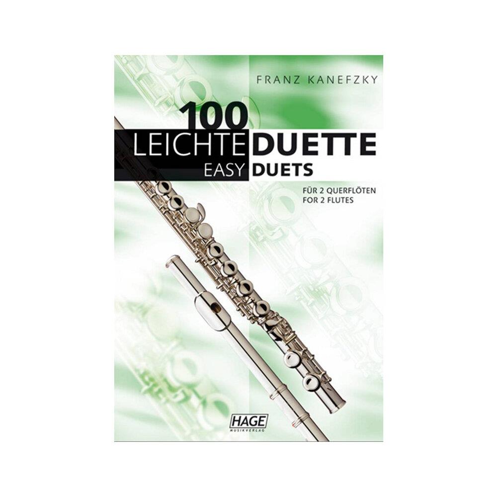 Hage Musikverlag 100 Leichte Duette Fur 2 Querfloten