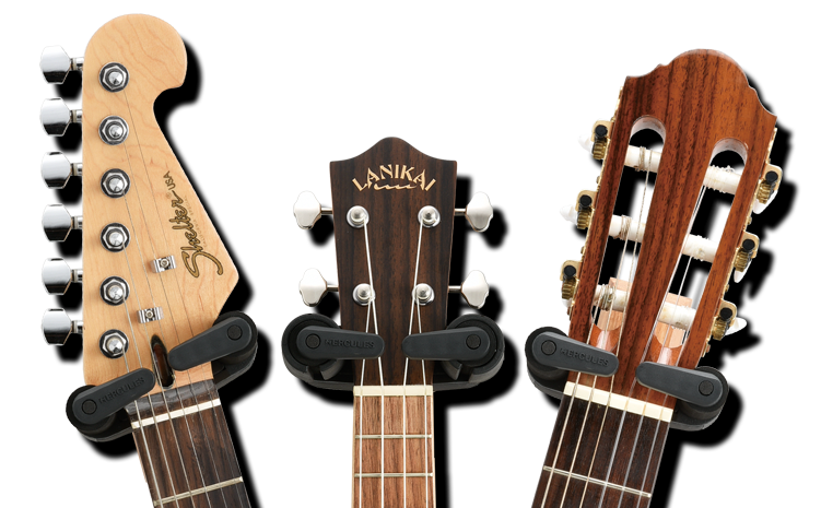 Einzigartig klappbarer Gitarrenhalter Anti Rutsch Funktion Bass Premium Gitarrenständer cool-play Stabiler Guitar Stand aus Stahl für Akustik/Western/E-Gitarre 