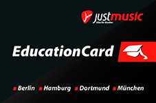 JustMusic EducationCard